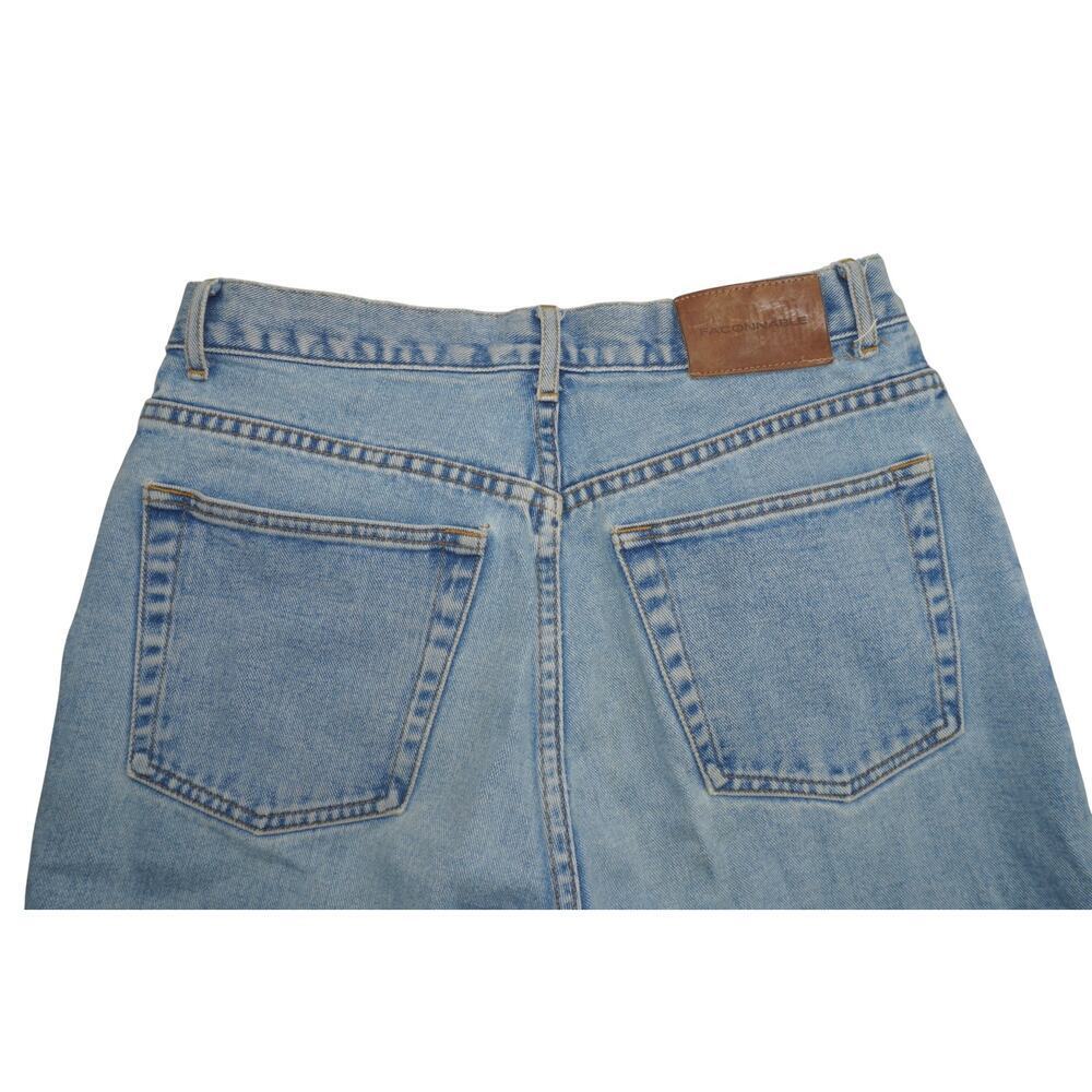 F. by Faconnable Vintage High-Waisted Light Wash Jeans – Women’s Size 14 - Picture 10 of 12